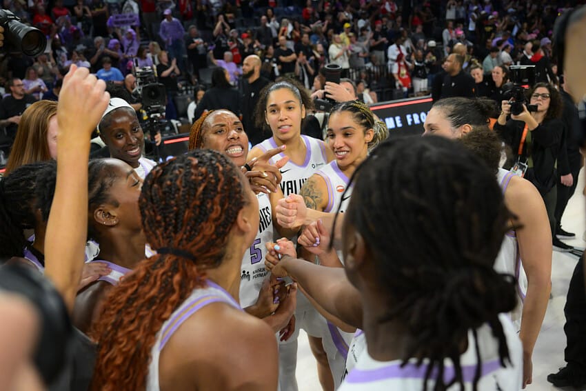 Golden State Valkyries s Gabby Williamsovou jsou ve finále WNBA